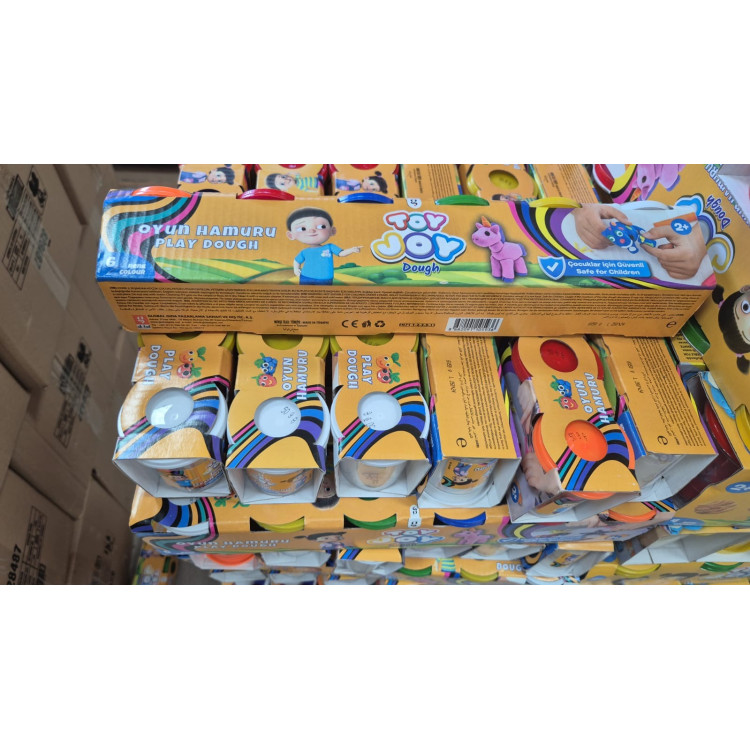 TOY JOY MİNİ OYUN HAMURU 6 RENK 300GR