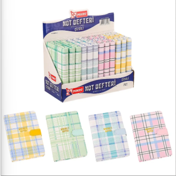 MİKRO MG-03 ÇİZGİLİ NOT DEFTERİ 13X19CM 112YP 12Lİ