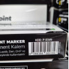 FİXPOİNT P-0349 SİYAH-S PERMANENT SİLGİLİ CD ASETATLI KALEM (BOX12)