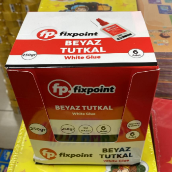 FİXPOİNT P-1992 250GR BEYAZ TUTKAL (BOX6) #2 FİXPOİNT P-1992 250GR BEYAZ TUTKAL (BOX6) #2