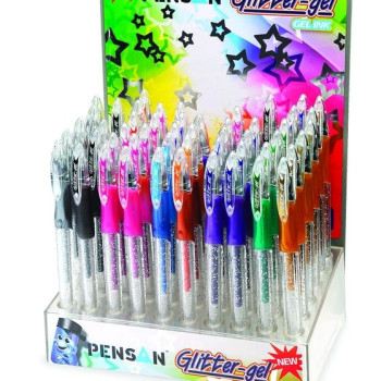 PENSAN 2280 1.0MM SİMLİ JEL KALEM GLİTTER GEL (BOX60) PENSAN 2280 1.0MM SİMLİ JEL KALEM GLİTTER GEL (BOX60)