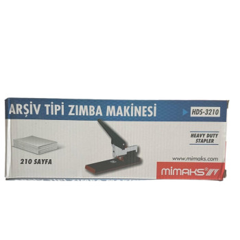 MİMAKS HDS-3210 ARŞİV TİP ZIMBA MAKİNASI