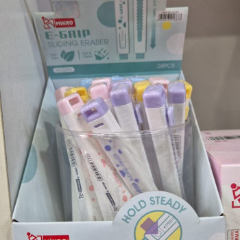 MİKRO E2395 E-GRİP PVC SİLGİ 24LÜ MİKRO E2395 E-GRİP PVC SİLGİ 24LÜ