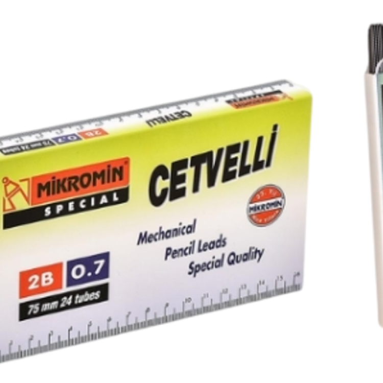 Mikro M-750 Cetvelli 2B 20li Tüp Kalem Versatil Ucu 75 mm 0.7 (24 Tüp) Mikro M-750 Cetvelli 2B 20li Tüp Kalem Versatil Ucu 75 mm 0.7 (24 Tüp)