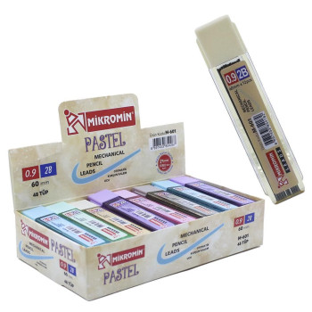 MİKRO M-601 60MM VERSATİL 20li Tüp UCU PASTEL (KISA MİN) 0.7 (48TÜP) 8697433854267 MİKRO M-601 60MM VERSATİL 20li Tüp UCU PASTEL (KISA MİN) 0.7 (48TÜP) 8697433854267