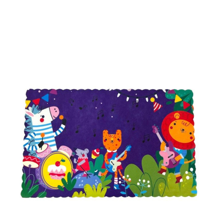 YIKANABİLİR BESLENME ÖRTÜSÜ 12'Lİ 30X45 KAYMAZ TABAN (PAKET İÇİ KARIŞIK)