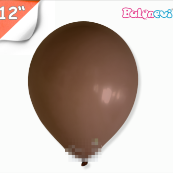Pastel 12" Balon Balonevi Kahverengi 100lü Pastel 12" Balon Balonevi Kahverengi 100lü