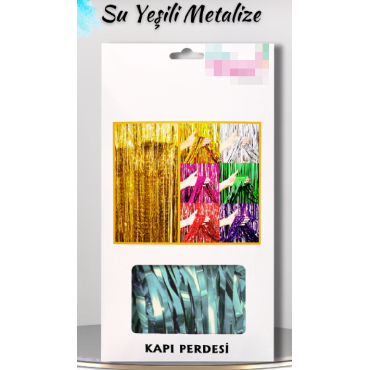 Kapı Perdesi Su Yeşili 100x200cm