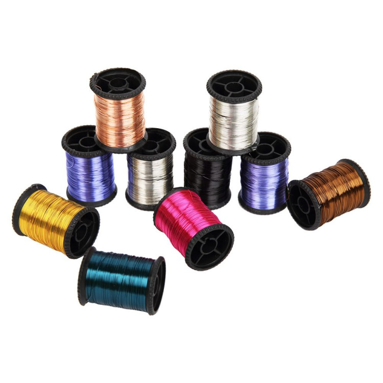 Demir Tel K.Renk 0.3 mm*10 m 10'lu