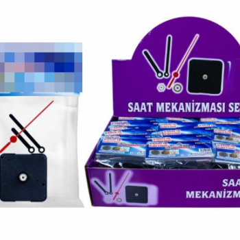 Saat Motoru Makinası Mekanizması Pilli 30lu Saat Motoru Makinası Mekanizması Pilli 30lu