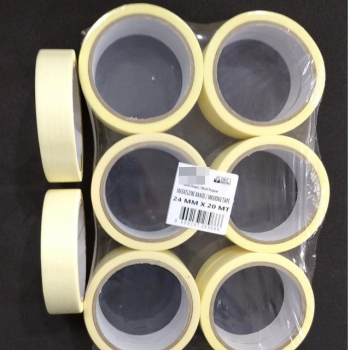 Maskeleme Kağıt Bandı 24 MM 20MT Maskeleme Kağıt Bandı 24 MM 20MT