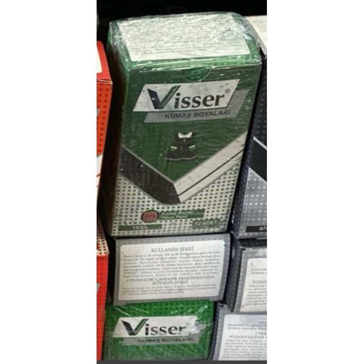 Toz Kumaş Boyası 12gr (BOX12) YEŞİL