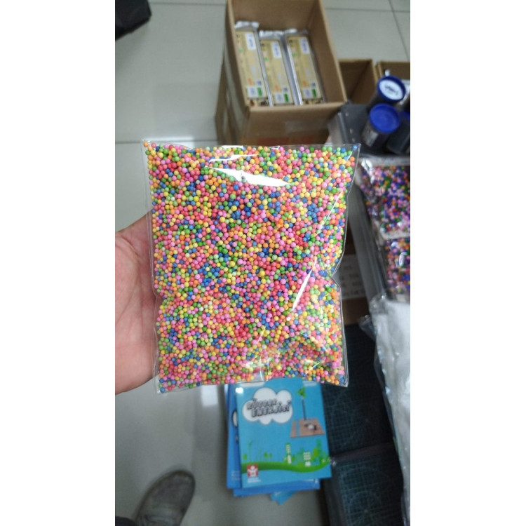 Renkli Mini Köpük Top Strafor