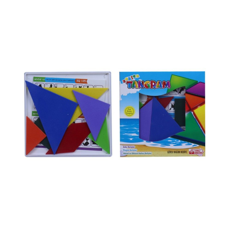 Tangram Zekice 10x10CM