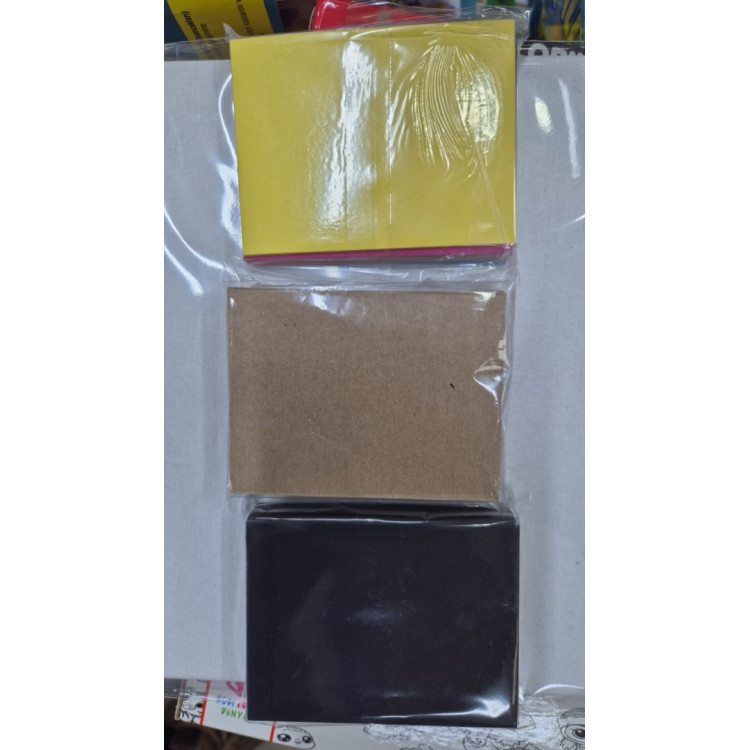 MİNİ KART (POŞETLİ) -renk seçiniz