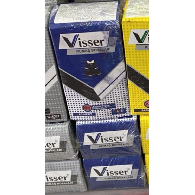 Toz Kumaş Boyası 12gr (BOX12) lacivert