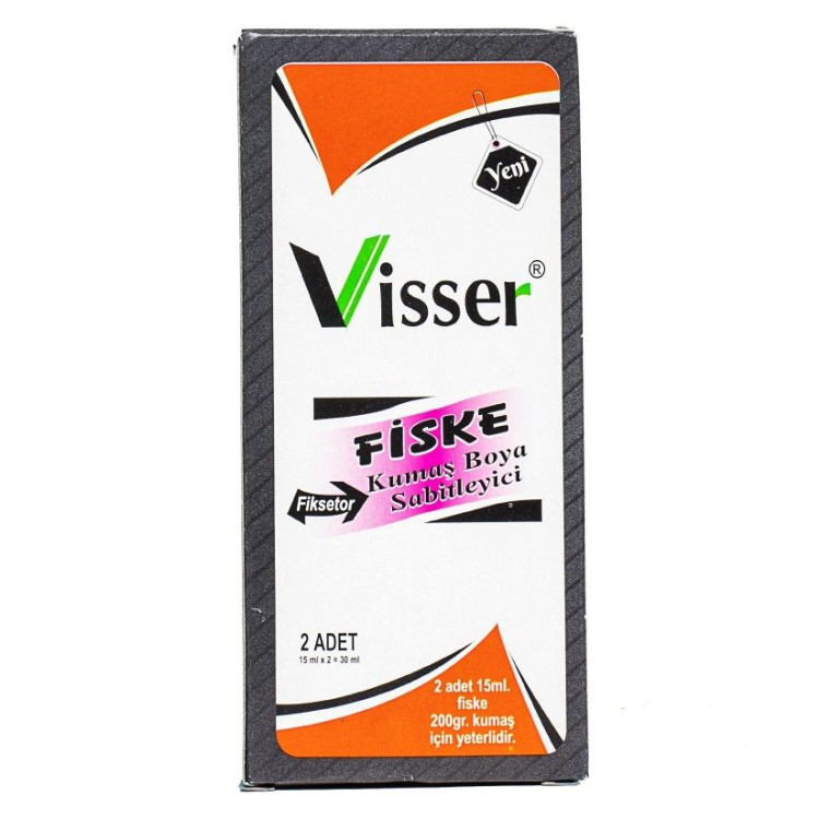 Fiske Kumaş Boyası Sabitleyici 12'li Paket Fiske Kumaş Boyası Sabitleyici 12'li Paket