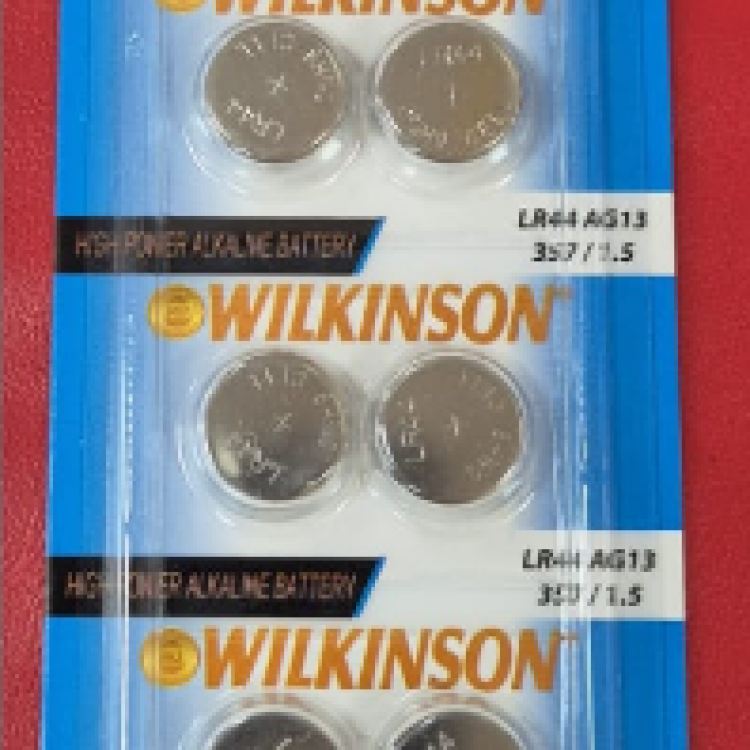 WİLKİNSON PİL AG13 KARTELA *10 WİLKİNSON PİL AG13 KARTELA *10