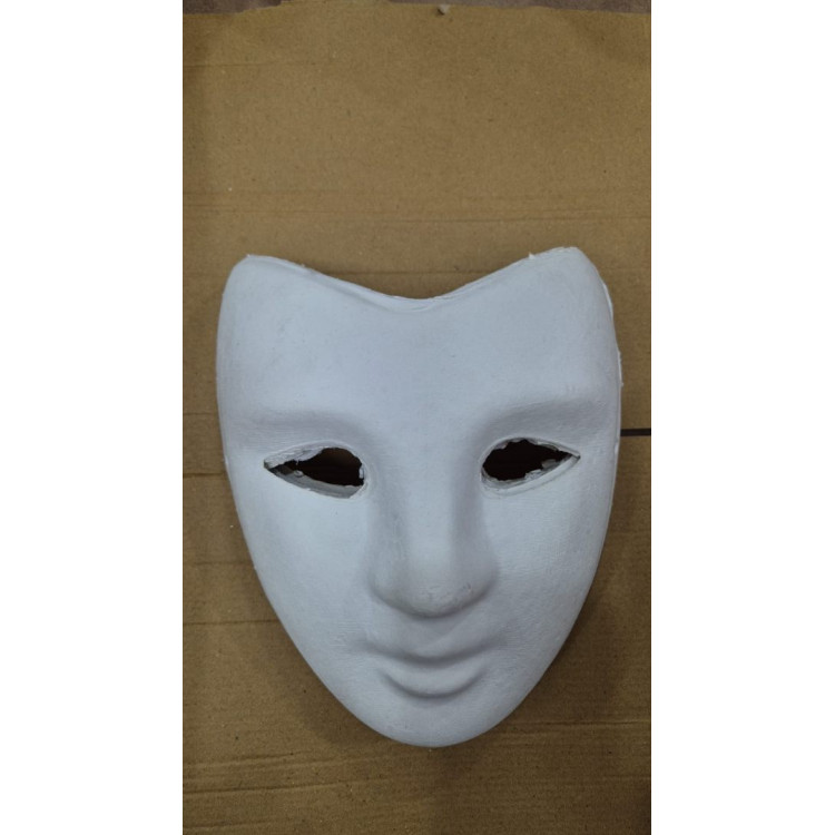KARTON MASKE BOYANABİLİR LASTİKLİ İTHAL
