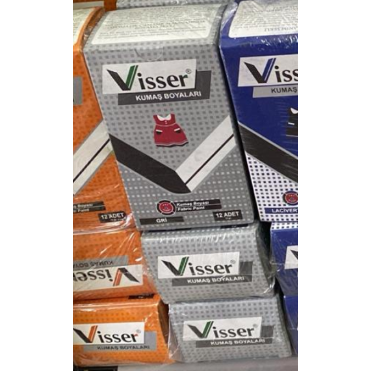 Toz Kumaş Boyası 12gr (BOX12) GRİ Toz Kumaş Boyası 12gr (BOX12) GRİ