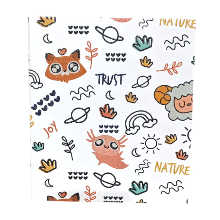 BYCAPPİ 17*19,6 CM ÇİZGİLİ 160SY SERT KAPAK NOT DEFTERİ