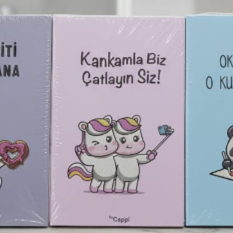 BYCAPPİ 14*21 SÖZLÜ 160SY ÇİZGİLİ SERT KAPAK NOT DEFTERİ 12 MODEL