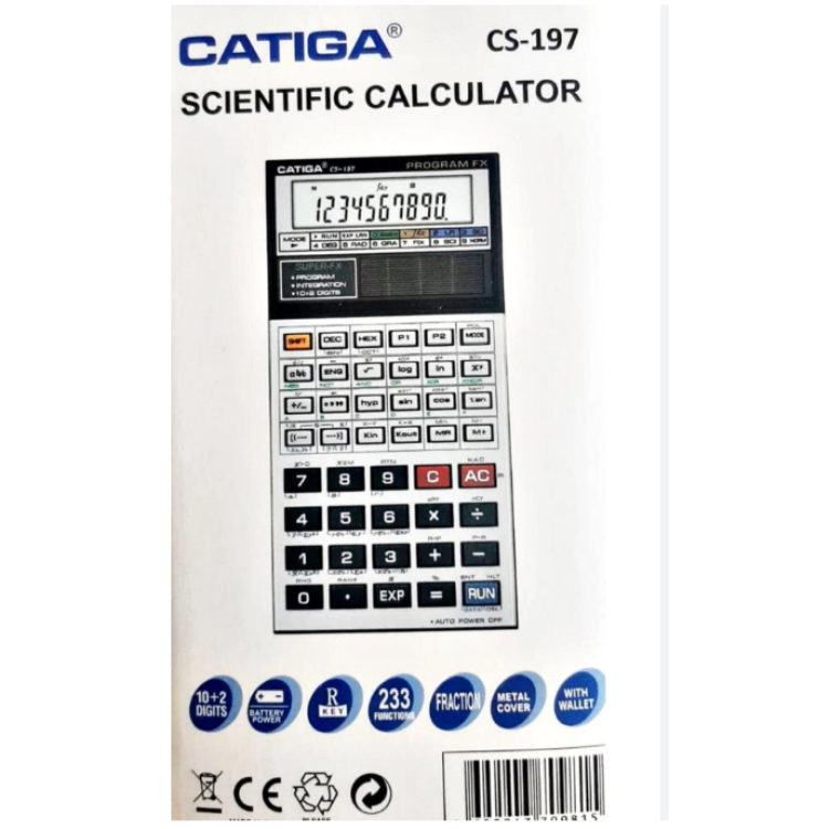 CATIGA HESAP MAKİNASI CS-197