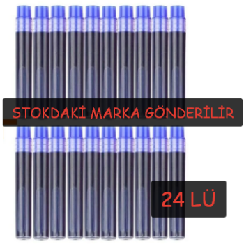 TAHTAKALEMİ KARTUŞU REFİL MAVİ (BOX24)
