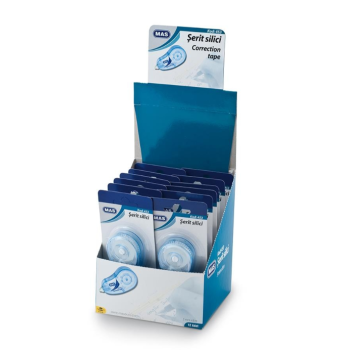 MAS 456 ŞERİT SİLİCİ MİDİ 5MMX8MT 12Lİ TİPEX-DAKSİL