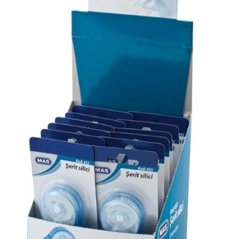 MAS 456 ŞERİT SİLİCİ MİDİ 5MMX8MT 12Lİ TİPEX-DAKSİL