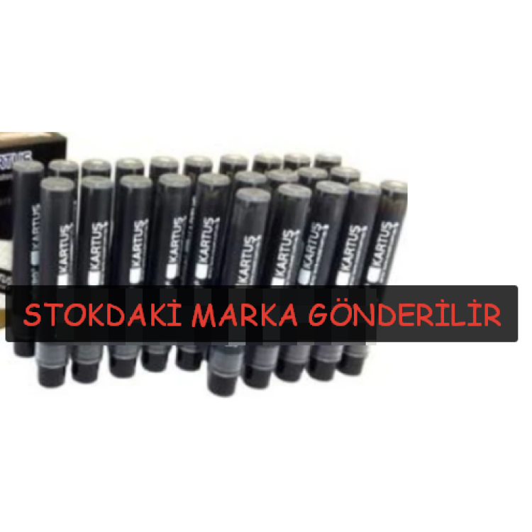 TAHTAKALEMİ KARTUŞU REFİL SİYAH (BOX24) TAHTAKALEMİ KARTUŞU REFİL SİYAH (BOX24)