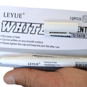 LEYUE SİYAH DEFTER - DEMİRCİ KALEMİ BEYAZ PAİNT MARKER 12Lİ (3PAKET AL 4PAKET GÖNDERELİM) LEYUE SİYAH DEFTER - DEMİRCİ KALEMİ BEYAZ PAİNT MARKER 12Lİ (3PAKET AL 4PAKET GÖNDERELİM)