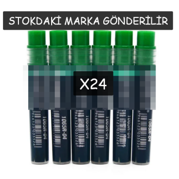 TAHTAKALEMİ KARTUŞU REFİL YEŞİL (BOX24)