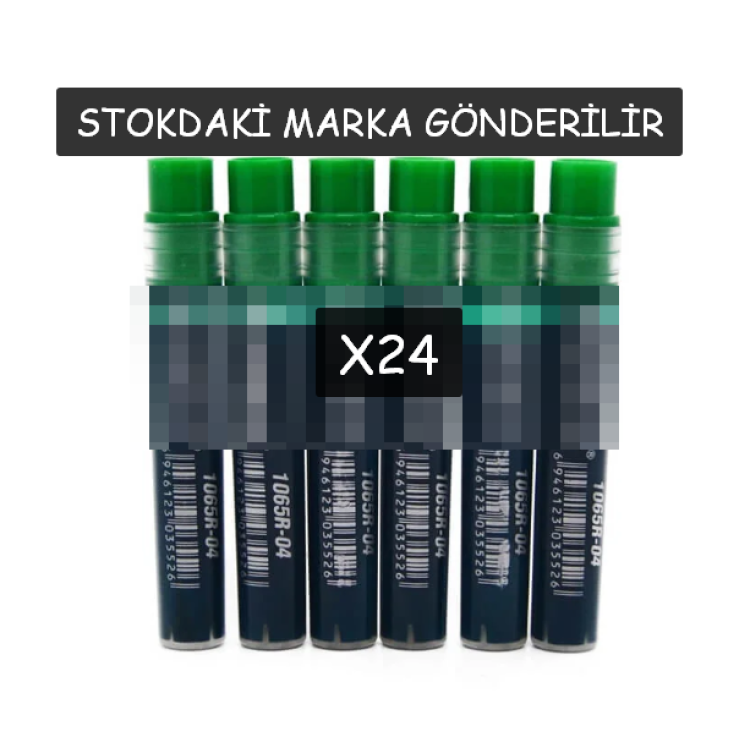 TAHTAKALEMİ KARTUŞU REFİL YEŞİL (BOX24)
