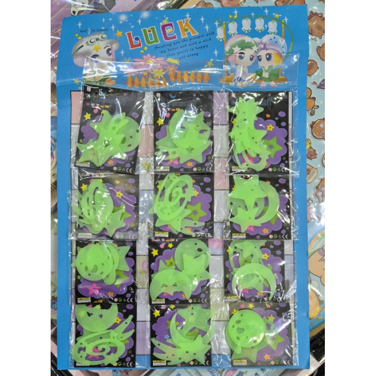 OMT-518 FOSFORLU GECE PARLAYAN TAVAN SÜSÜ