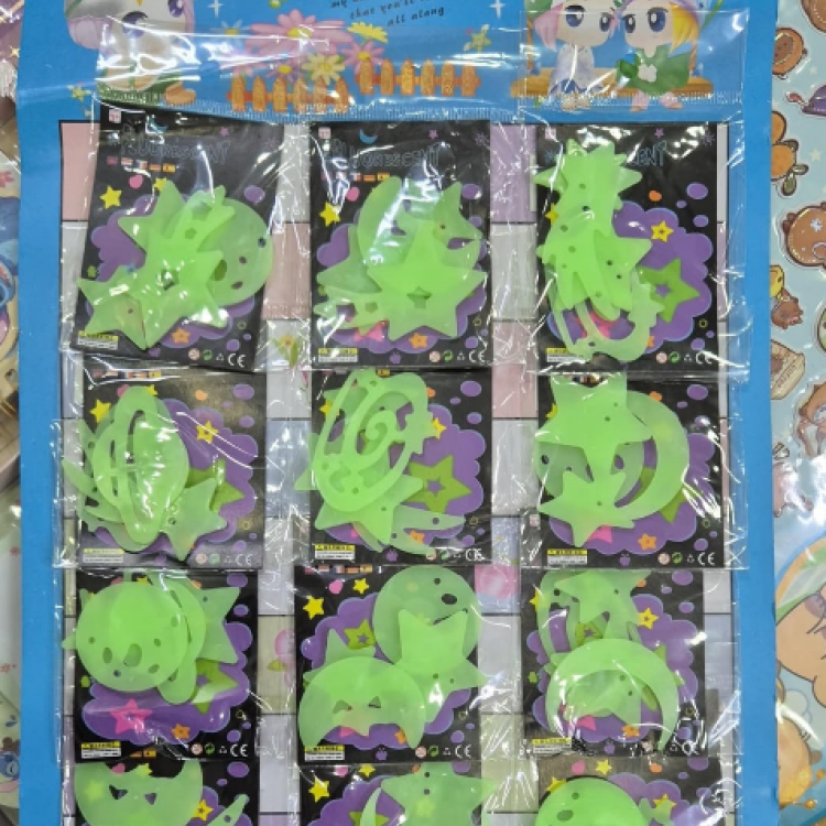 OMT-518 FOSFORLU GECE PARLAYAN TAVAN SÜSÜ