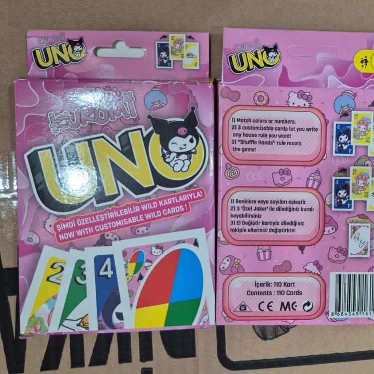 UNO OYUN KARTI KUROMİ