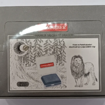 MABBER MHS-23 HAMUR SİLGİ GRİ 18Lİ MABBER MHS-23 HAMUR SİLGİ GRİ 18Lİ