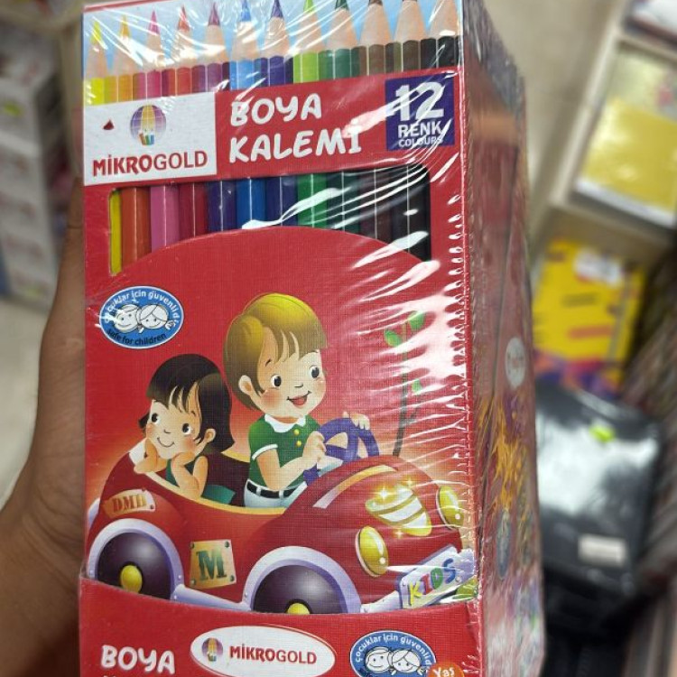 MİKROGOLD 12Lİ KURUBOYA