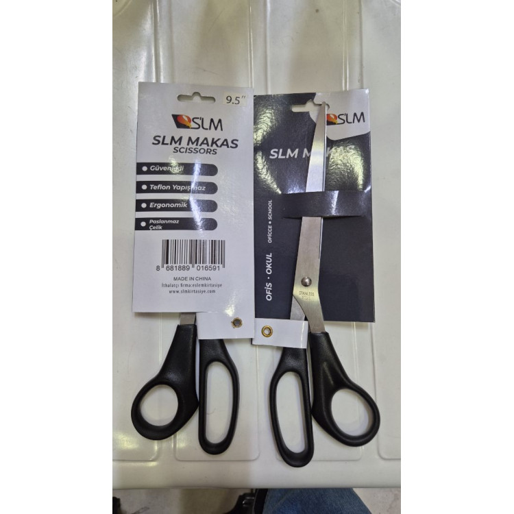 SLM OFİS MAKASI 9,5 İNÇ SİYAH