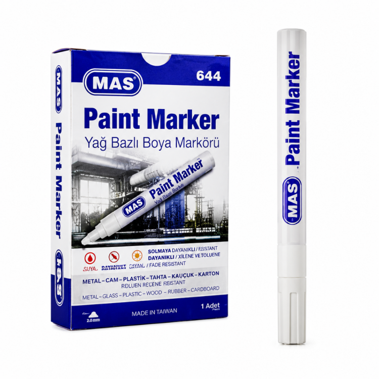 MAS 6448 BEYAZ DEMİRCİ KALEMİ