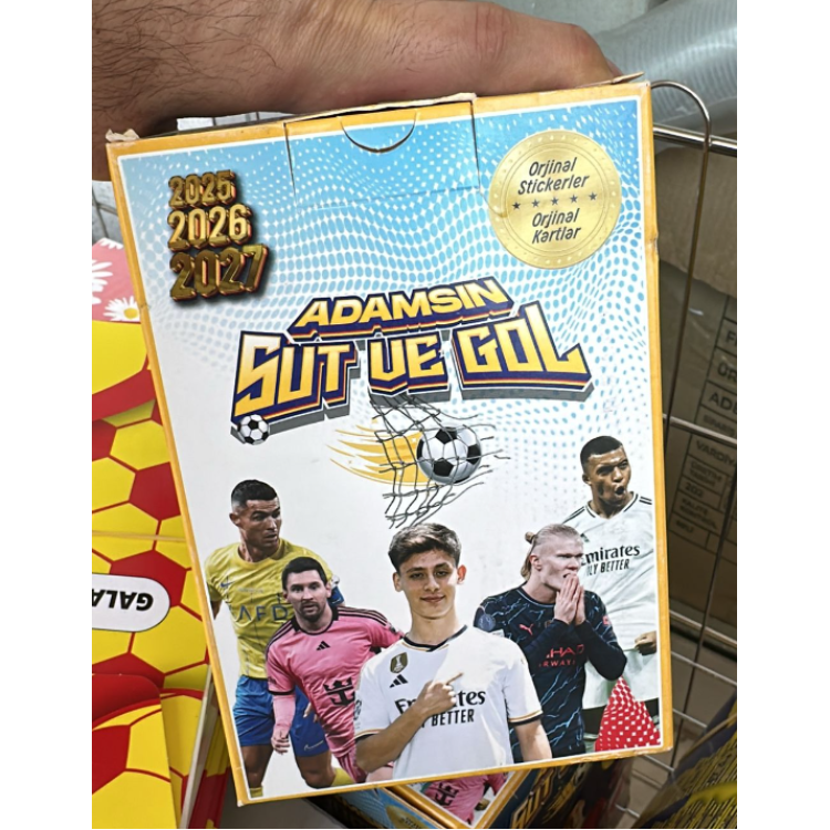 ŞUT VE GOL FUTBOLCU KARTI 2'Lİ