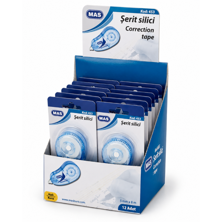 MAS ŞERİT SİLİCİ 12'Lİ