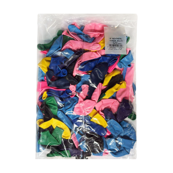 10" Pastel Balon 100lü -Karışık-