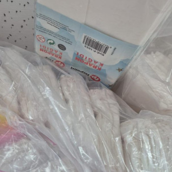 Krapon Kağıdı 10lu 50x200 -Beyaz- *23nisan Krapon Kağıdı 10lu 50x200 -Beyaz- *23nisan