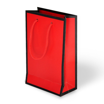 14x17x6 Karton Çanta 24lü -Kırmızı-