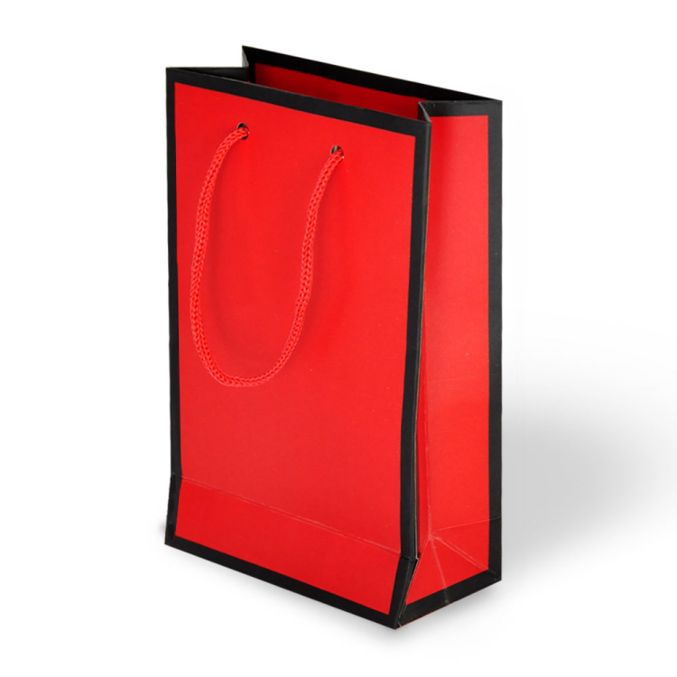 14x17x6 Karton Çanta 24lü -Kırmızı-