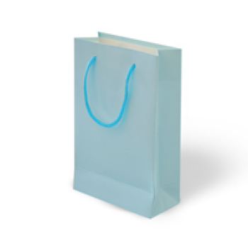 11x16x5 Karton Çanta -Mat Ada Mavisi-