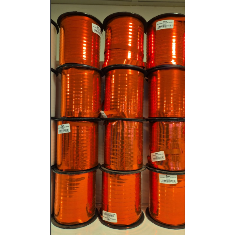 Rafya 8mm x 200mt Metalik -Kırmızı-