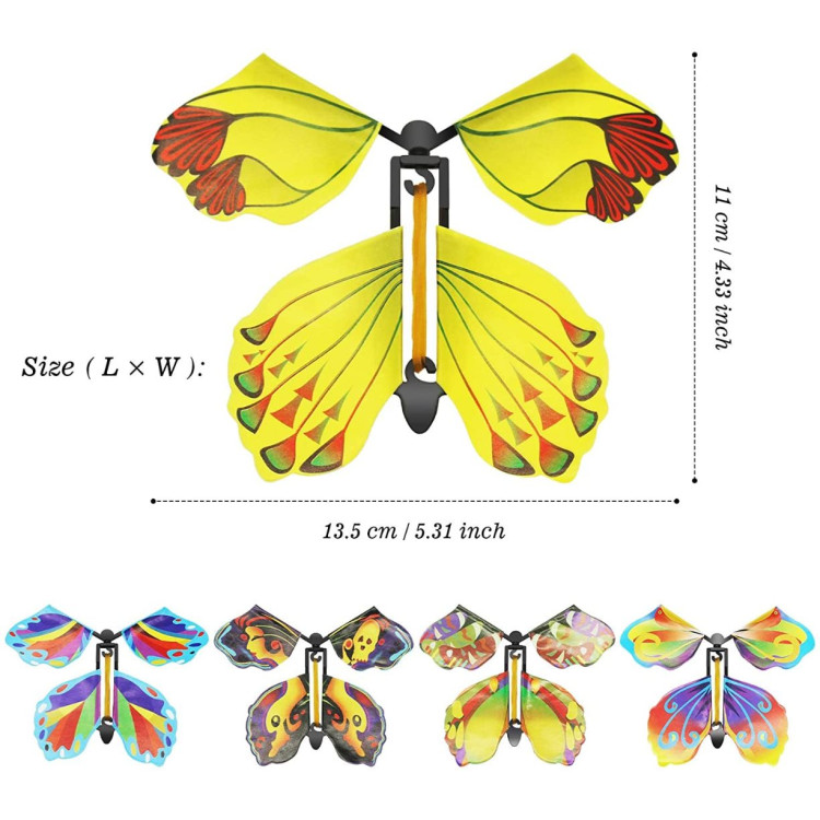 Sihirli Uçan Kelebek 5li (kitap arası) *k